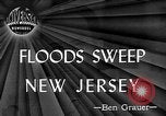 Image of floods New Jersey United States USA, 1945, second 1 stock footage video 65675072725