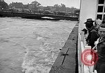 Image of floods New Jersey United States USA, 1945, second 15 stock footage video 65675072725