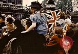 Image of V-E Day celebration London England United Kingdom, 1945, second 40 stock footage video 65675072735