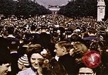 Image of V-E Day celebration London England United Kingdom, 1945, second 49 stock footage video 65675072739