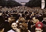 Image of V-E Day celebration London England United Kingdom, 1945, second 50 stock footage video 65675072739