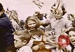 Image of V-E Day celebration London England United Kingdom, 1945, second 61 stock footage video 65675072739