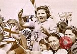 Image of V-E Day celebration London England United Kingdom, 1945, second 62 stock footage video 65675072739