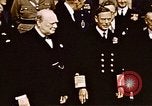 Image of V-E Day celebration London England United Kingdom, 1945, second 46 stock footage video 65675072740