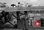 Standbild L-5 Sentinel Flugzeuge Saidor New Guinea, 1944, aus Sekunde 32 historischem Filmmaterial Videoclip 65675072746