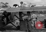 Standbild L-5 Sentinel Flugzeuge Saidor New Guinea, 1944, aus Sekunde 35 historischem Filmmaterial Videoclip 65675072746