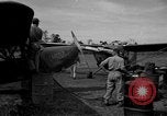 Standbild L-5 Sentinel Flugzeuge Saidor New Guinea, 1944, aus Sekunde 37 historischem Filmmaterial Videoclip 65675072746