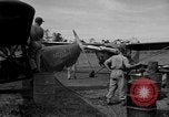 Standbild L-5 Sentinel Flugzeuge Saidor New Guinea, 1944, aus Sekunde 38 historischem Filmmaterial Videoclip 65675072746
