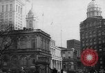 Image of City Hall New York City USA, 1940, second 8 stock footage video 65675072762