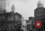 Image of City Hall New York City USA, 1940, second 9 stock footage video 65675072762