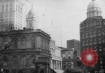 Image of City Hall New York City USA, 1940, second 12 stock footage video 65675072762