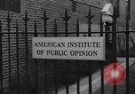 Image of George Horace Gallup New York United States USA, 1940, second 20 stock footage video 65675072764