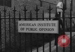 Image of George Horace Gallup New York United States USA, 1940, second 24 stock footage video 65675072764