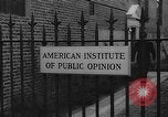 Image of George Horace Gallup New York United States USA, 1940, second 25 stock footage video 65675072764