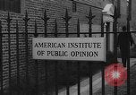 Image of George Horace Gallup New York United States USA, 1940, second 26 stock footage video 65675072764