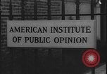 Image of George Horace Gallup New York United States USA, 1940, second 30 stock footage video 65675072764