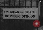 Image of George Horace Gallup New York United States USA, 1940, second 31 stock footage video 65675072764