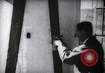 Image of rocket launch White Sands New Mexico USA, 1950, second 22 stock footage video 65675072765