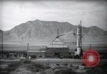 Image of rocket launch White Sands New Mexico USA, 1950, second 41 stock footage video 65675072765