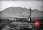 Image of rocket launch White Sands New Mexico USA, 1950, second 42 stock footage video 65675072765