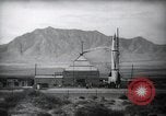 Image of rocket launch White Sands New Mexico USA, 1950, second 43 stock footage video 65675072765