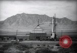 Image of rocket launch White Sands New Mexico USA, 1950, second 44 stock footage video 65675072765