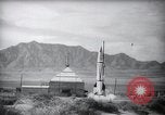 Image of rocket launch White Sands New Mexico USA, 1950, second 49 stock footage video 65675072765