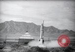 Image of rocket launch White Sands New Mexico USA, 1950, second 51 stock footage video 65675072765