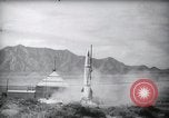 Image of rocket launch White Sands New Mexico USA, 1950, second 54 stock footage video 65675072765