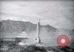 Image of rocket launch White Sands New Mexico USA, 1950, second 55 stock footage video 65675072765