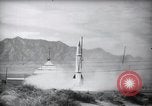 Image of rocket launch White Sands New Mexico USA, 1950, second 57 stock footage video 65675072765