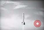Image of rocket launch White Sands New Mexico USA, 1950, second 60 stock footage video 65675072765