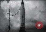 Image of German V-2 rocket White Sands New Mexico USA, 1950, second 4 stock footage video 65675072766