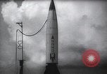 Image of German V-2 rocket White Sands New Mexico USA, 1950, second 5 stock footage video 65675072766