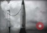 Image of German V-2 rocket White Sands New Mexico USA, 1950, second 6 stock footage video 65675072766