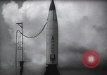 Image of German V-2 rocket White Sands New Mexico USA, 1950, second 8 stock footage video 65675072766