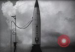 Image of German V-2 rocket White Sands New Mexico USA, 1950, second 9 stock footage video 65675072766