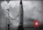 Image of German V-2 rocket White Sands New Mexico USA, 1950, second 10 stock footage video 65675072766