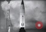 Image of German V-2 rocket White Sands New Mexico USA, 1950, second 12 stock footage video 65675072766