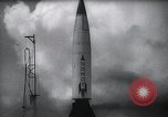 Image of German V-2 rocket White Sands New Mexico USA, 1950, second 13 stock footage video 65675072766