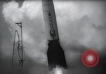 Image of German V-2 rocket White Sands New Mexico USA, 1950, second 16 stock footage video 65675072766