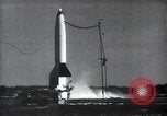 Image of German V-2 rocket White Sands New Mexico USA, 1947, second 4 stock footage video 65675072767
