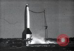 Image of German V-2 rocket White Sands New Mexico USA, 1947, second 5 stock footage video 65675072767