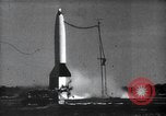 Image of German V-2 rocket White Sands New Mexico USA, 1947, second 7 stock footage video 65675072767