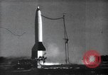 Image of German V-2 rocket White Sands New Mexico USA, 1947, second 8 stock footage video 65675072767