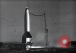 Image of German V-2 rocket White Sands New Mexico USA, 1947, second 9 stock footage video 65675072767