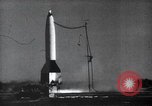 Image of German V-2 rocket White Sands New Mexico USA, 1947, second 10 stock footage video 65675072767