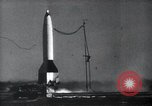 Image of German V-2 rocket White Sands New Mexico USA, 1947, second 13 stock footage video 65675072767