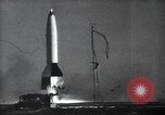 Image of German V-2 rocket White Sands New Mexico USA, 1947, second 15 stock footage video 65675072767