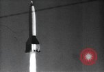 Image of German V-2 rocket White Sands New Mexico USA, 1947, second 18 stock footage video 65675072767